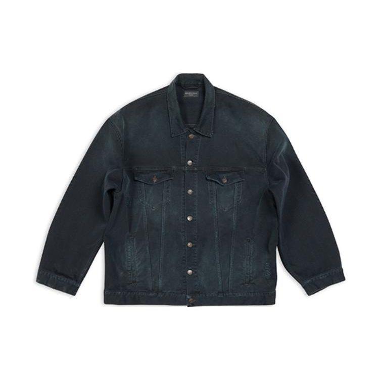 Balenciaga Jackets Men's Black Lapel Moderate 724646TNW541129-