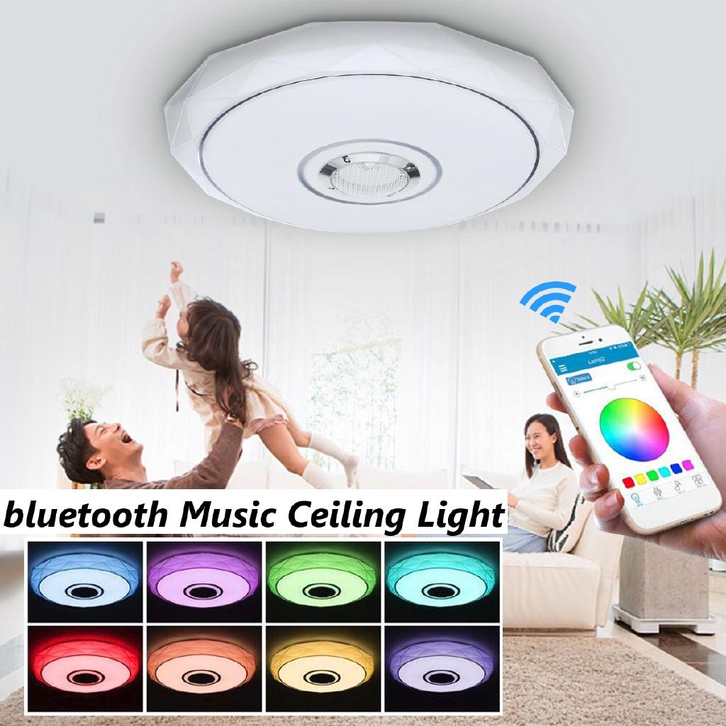 36W  APP LED Ceiling Lamps bluetooth Music colorfull luminaria Led Remote Control