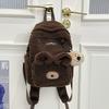 Schoolbag Cute Cute Furry Bear Girl Backpack Women Winter New Soft Glutinous Children Travel Mini Backpack
