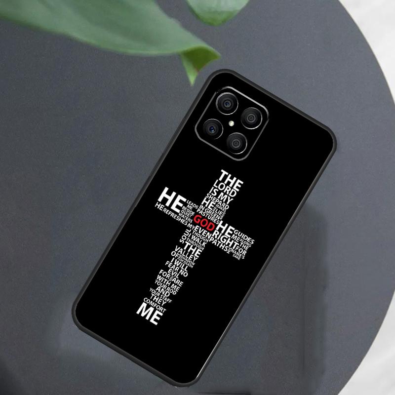 Jesus Christ Cross For Honor Magic 7 Lite 6 8 Case For Honor 200 400 Pro 90 70 50 X8c X8b X9a X9b X9c X9d Win RT