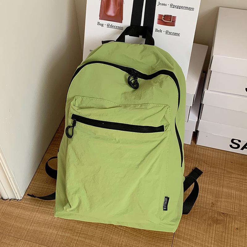 Japanese Style Small Fresh Backpack Women'S Simple Casual Schoolbag Junior High School Girls High School Students College Students Backpack