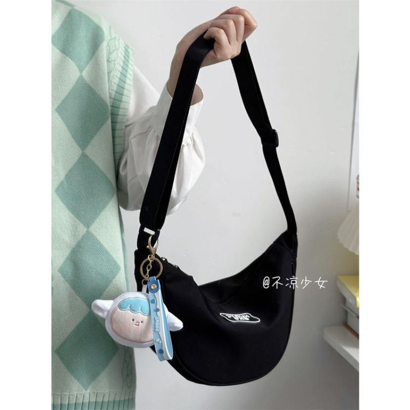 Macaron simple mobile phone small bag women's small fresh niche dumpling bag girl messenger bag