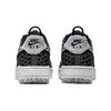 Nike Air Force 1 Flyknit NN Materiał Recyklowany Lekkie Klasyczne Trwałe Niskoprofilowe Buty Sportowe Dziecięce Czarne Białe Buty Dziecięce DM1060-001