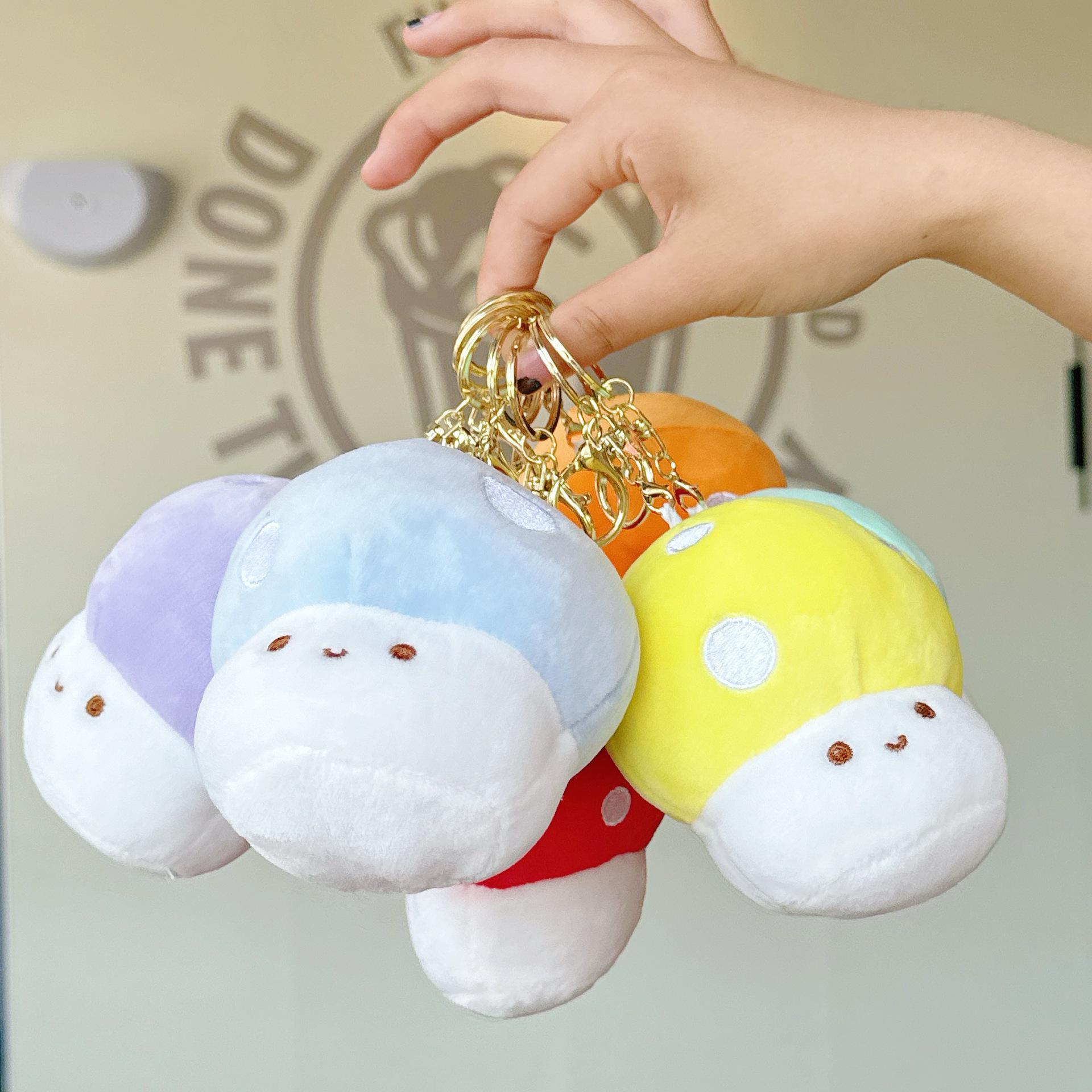

Mushroom Plush Pendant Toy - Claw Machine Prize, Street Stall Gift, Wedding Ring Toss Doll 12 cm