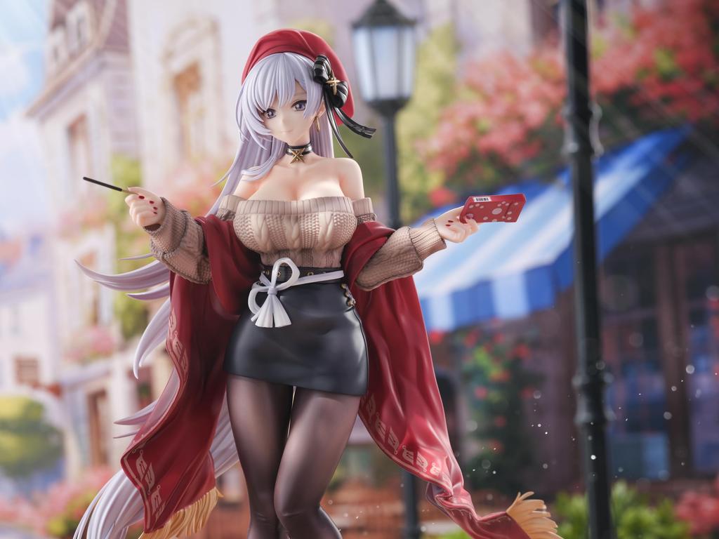 Belfast Head Maid and Shopping scale PVC ABS painted finished figure Ver. 1/7 &