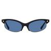DSquared2 Women S Freddy SunglaSSeS Dq0368 01v Black Gold 51mm 01v