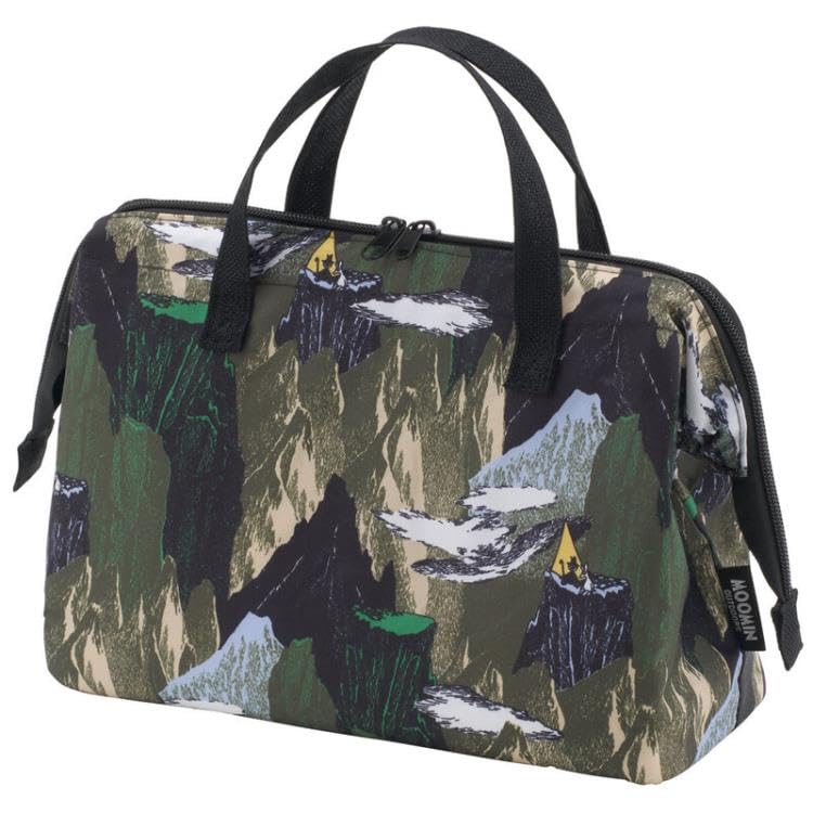 

Skater Moomin KGA2 Изолированная сумка-тоут для ланча с застежкой-клипсой, с алюминиевым напылением, большая, для улицы, Wi-Fi