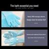 Silicone Bath Brush Gloves for Pets - Massage and Scrub for Dogs and Cats.