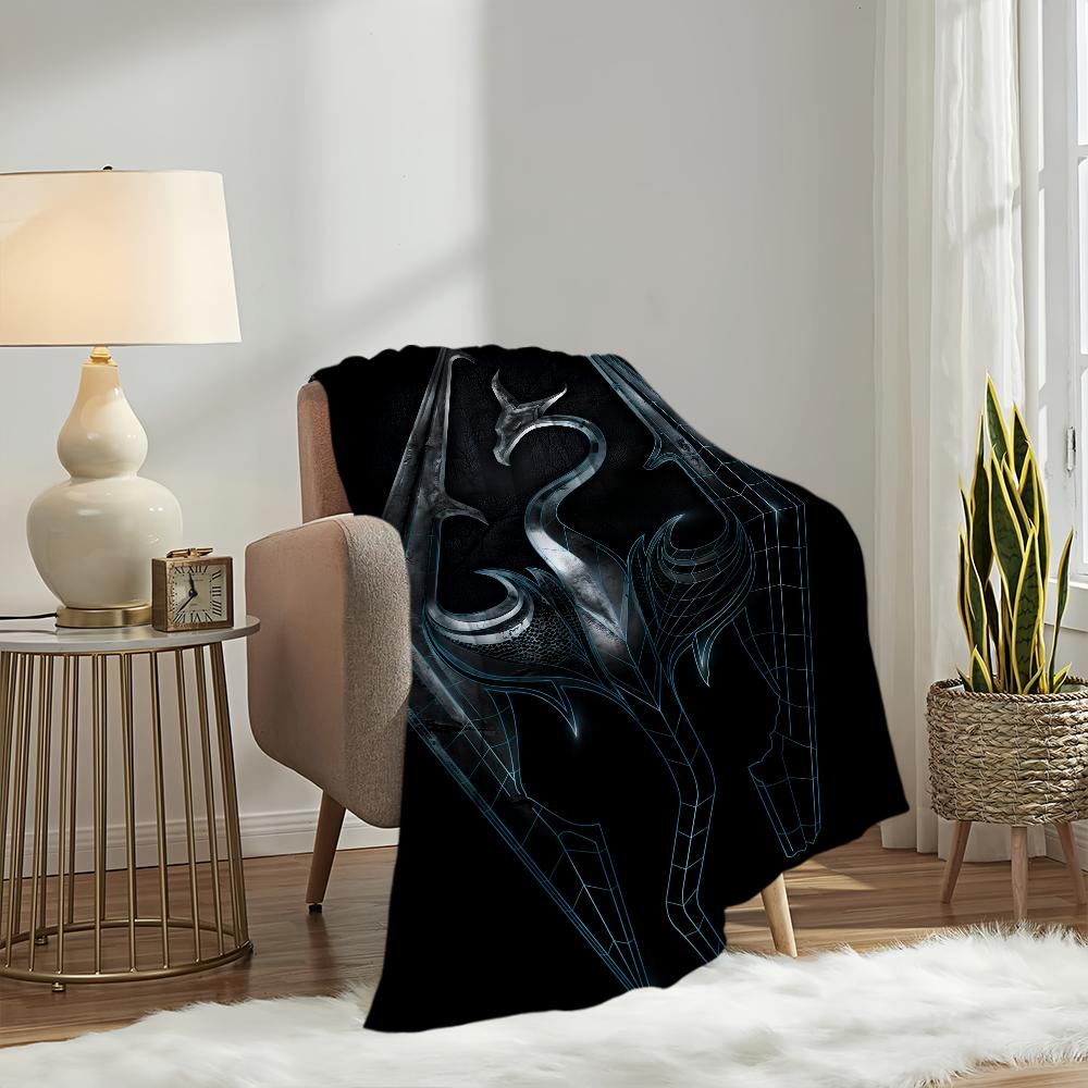 Spiel v S-skyrim-s Decke Plüsch E-elder-s Nickerchen Sofa Teppich für Wohnzimmer S-Scrolls Büro Schlafzimmer Geburtstag Zuhause Reise Kinder Geschenke