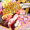 3D PopUp Birthday Cards,Happy Birthday Card, Popup Birthday Greeting Cards with Envelope and Notecards for Husband Wife