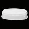 Portable White Nail Dipping Powder Tray Manicure Mould Nail Container
