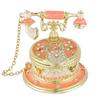 Vintage Telephone Enamel Alloy Jewelry Box, Ring & Necklace Storage Gift Box
