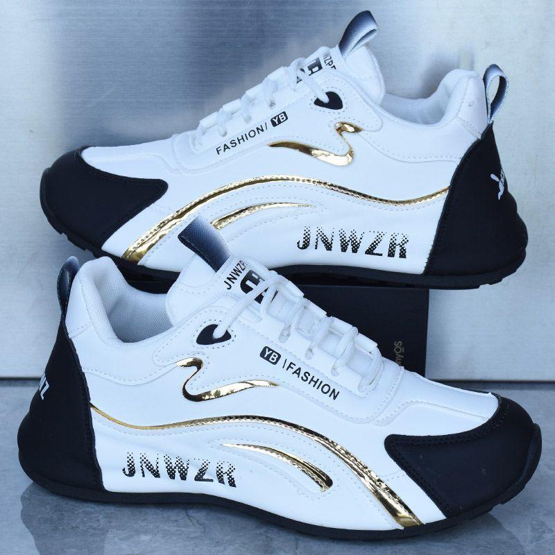 Brand Discontinued Men's Mesh Breathable Non-Slip Sports Shoes - Trendy High-End Casual and Running Shoes for Spring and Autumn