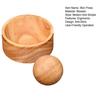 Wooden Dumpling Maker Round Hand Press Mold for for DIY Wonton Wrappers Multipurpose Dumpling Tool for Home Kitchen