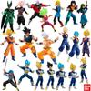 Gashapon Original da Bandai Brinquedos Dragon Ball Super HG Golden Vegetto Trunks Mai Androide 17 Jiren Caulifla Figura de Ação Modelo Brinquedos