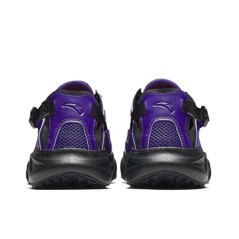 Anta Wuyi Stream Hiking Shoes Summer 2026 Outdoor Functional Shoes Kids Shoes Black Purple 922626650-3