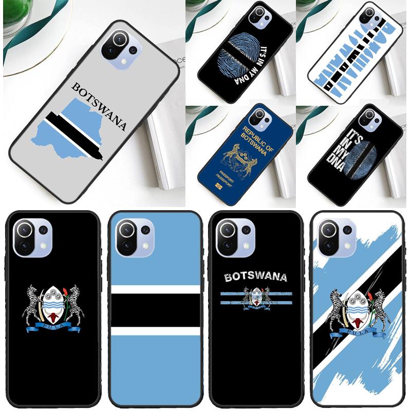 Botswana Flag Cover For Xiaomi 13 14 Ultra 11T 12T 13T 14T Pro POCO X7 Pro X3 X5 F3 F5 F6 M6 X6 Pro Case