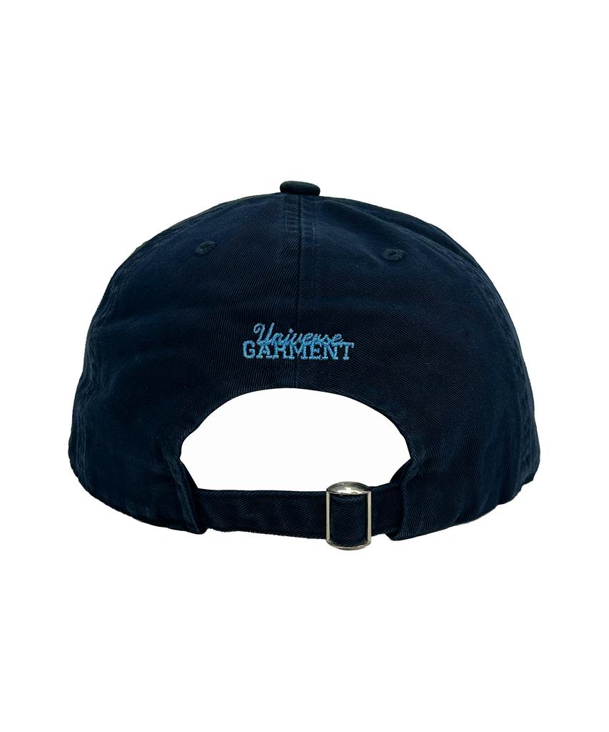 Yunibeoseugameonteu Happy Family Washed Cap_Navy