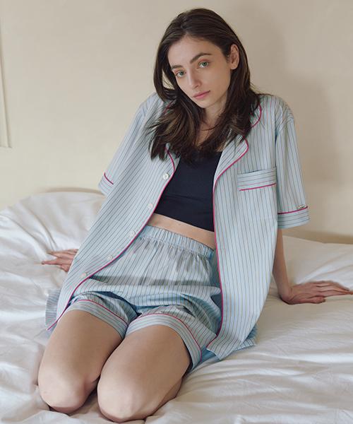 [CEID] Classic Marelle Short-Sleeve Pajama Set [Shipped from Korea] 100% Authentic