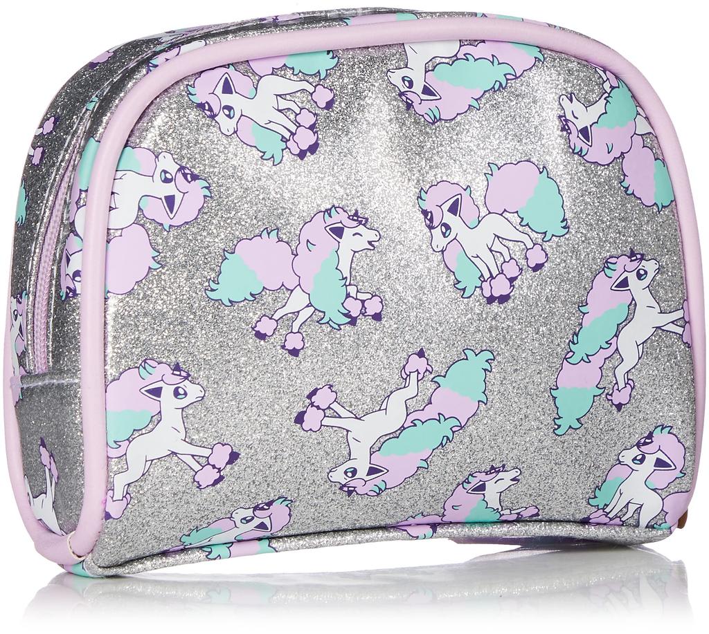 SK Japan Pokemon Square Pouch Galarian Ponyta 15015 Purple