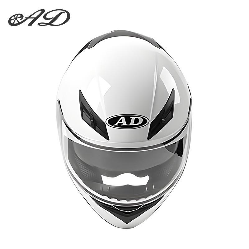 Full Face Motorcycle Helmet Electric Scooter Riders Adult Unisex ABS Safety With LED Rear Light 3C DOT Certified
