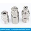 Stainless Steel High-Pressure Atomizing Nozzle CN plug (adapter included)