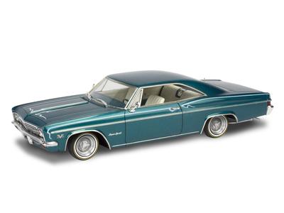 Amerikanisches Modell 1966 Chevy Impala SS Kunststoffmodell 14497 1/25