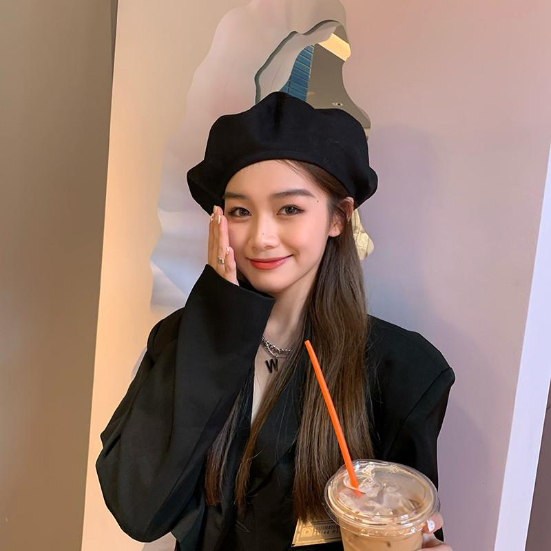 Cotton Soft Beret For Women Comfortable Chic Design For Autumn And Winter