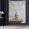 Chic Olive Tree In Vase Canvas Art Hippie Wall Hanging Tapestries For Living Room Home Dorm Decor Art Home Decor