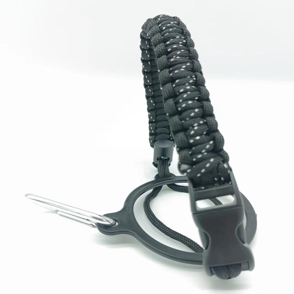 Water Bottle Accessories Paracord Rope Holder Wide Mouth Bottle Portable Rope Hand Strap Cup Carrier Color Cupful Rope