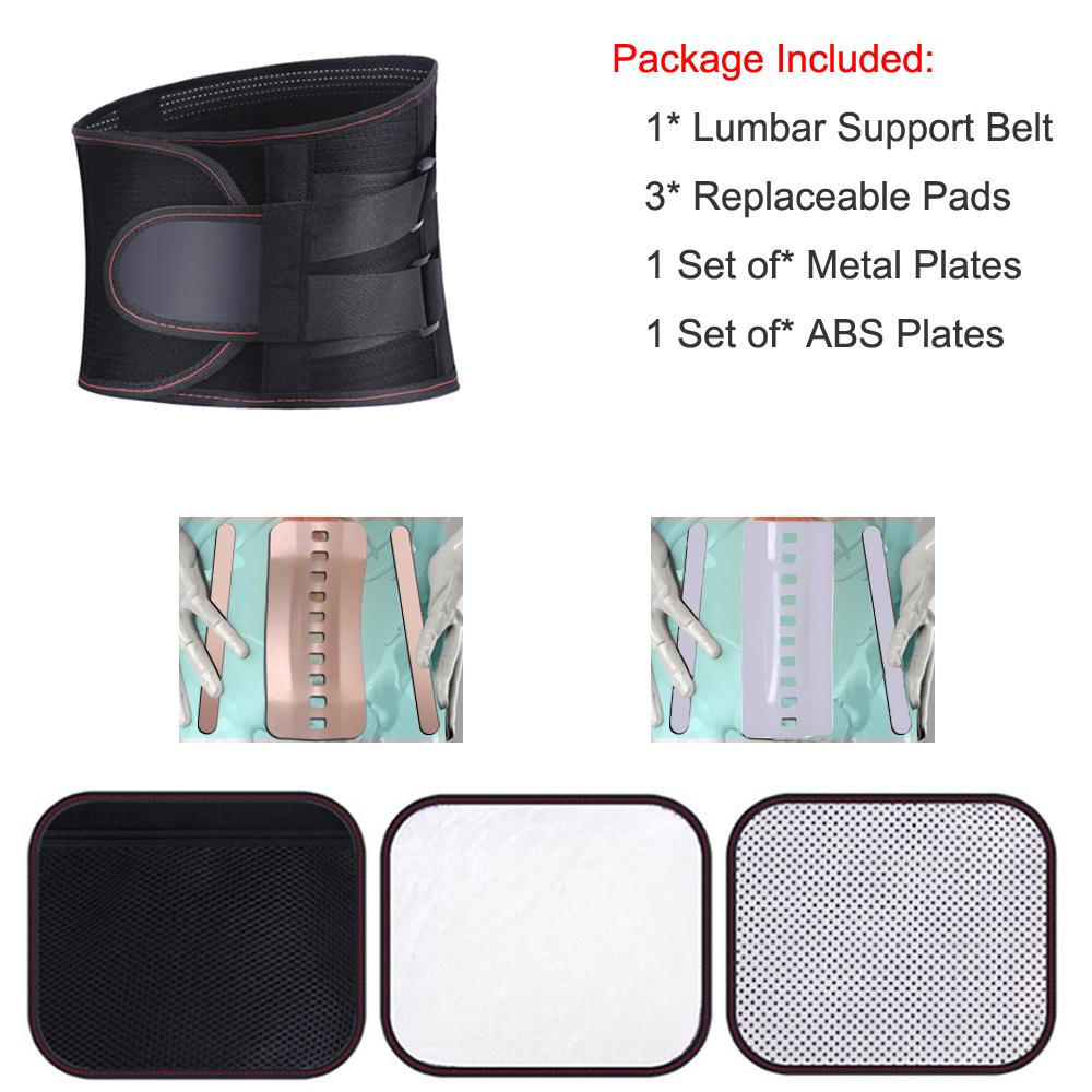 

Самонагревающаяся поясничная опора с ортопедическим корсетом для лечения растяжения диска, декомпрессионный корсет для позвоночника S