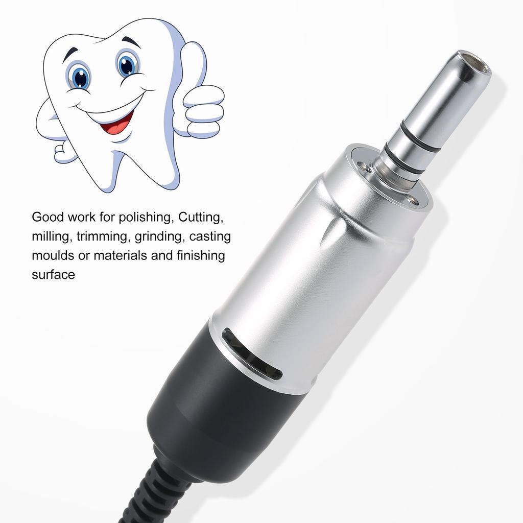 E-Type Micro Motor Handpiece High Speed Electric Dental Lab Jewelry Micromotor 35,000 RPM Polishing