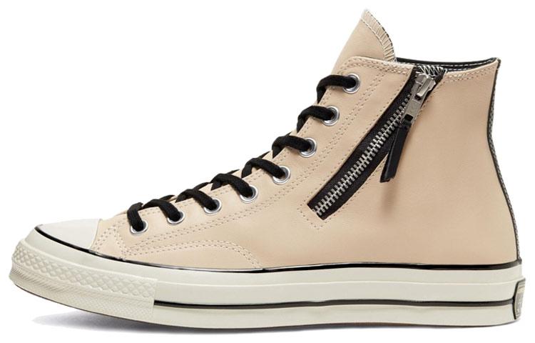 Converse кожаные с боковой молнией Chuck 1970-х 166722C 41