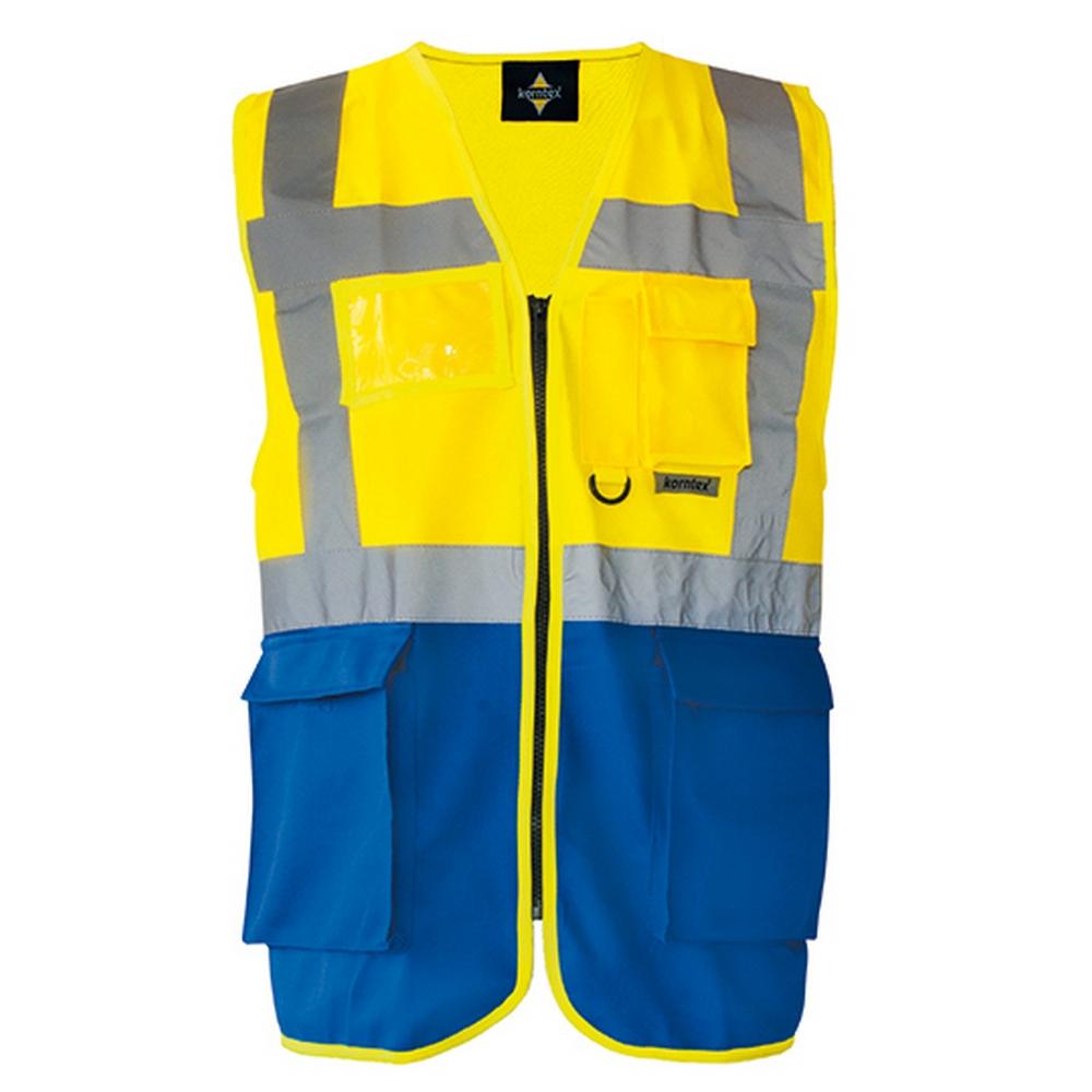 Korntex Unisex Adult Executive Berlin Multi-Functional Hi-Vis Vest