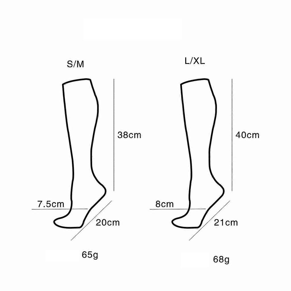 8-Pack Compression Socks for Sports & Yoga  Graduated Support, Muscle Recovery, Unisex Calf High 34