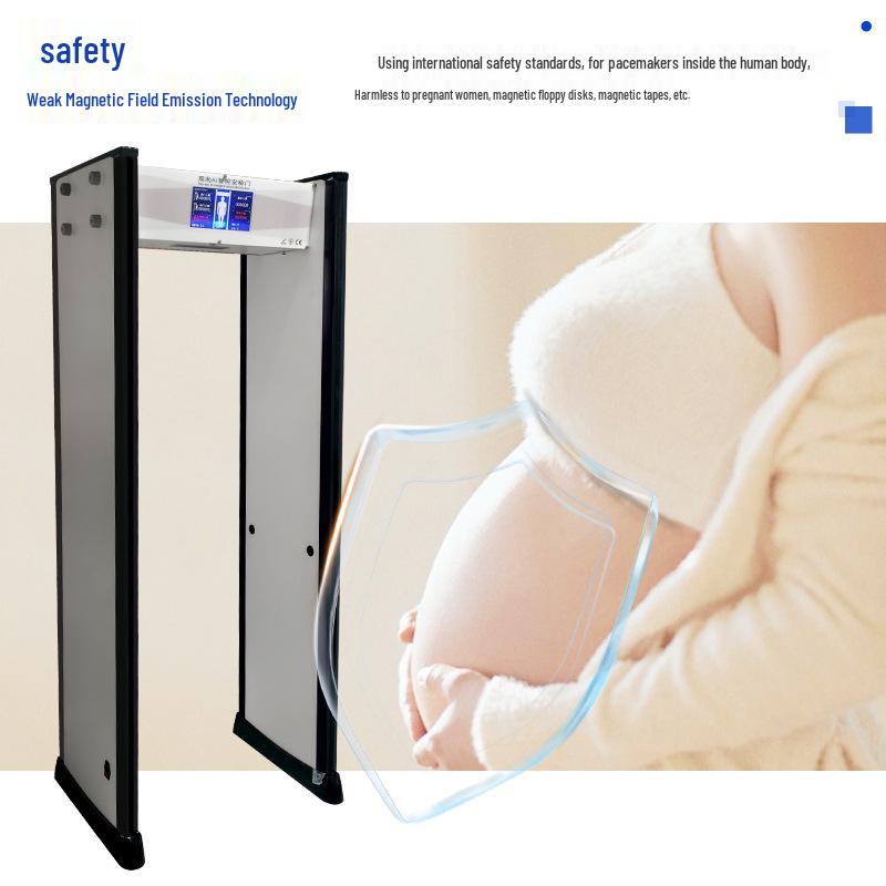Two-Way Security Exam Room Mobile Phone Detector Gate with Electronic Precious Metal Detection