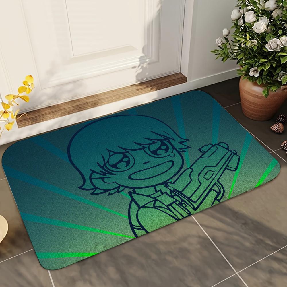 1pc Scott Pilgrim Bathroom Absorbent Mats Anti-Slip Mats Home Decor Supplies Carpets Home Kitchen Floor Mats