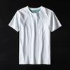 Export Export To Domestic Sales Short Sleeve T-Shirt Men's Pure Cotton Brushed Trendy with Pockets Cut Label Half-Sleeve T-shirt Top
