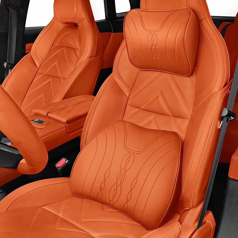 Haval Car Headrest Lumbar Support Pillow for H6, Big Dog, Menglong, H9, H5, Xiaolong – Memory Foam, All-Season Neck Protection