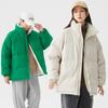 Men's New Winter Cotton-padded Clothes Korean Version Couple Bread Cotton-padded Jacket Light and Thin Winter Coat