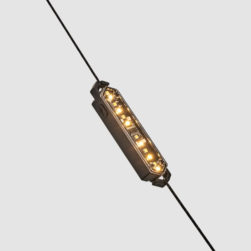 Adjustment Wind Rope Warning Light Magnetic Camping Wind Rope Lights  Camping Equipment