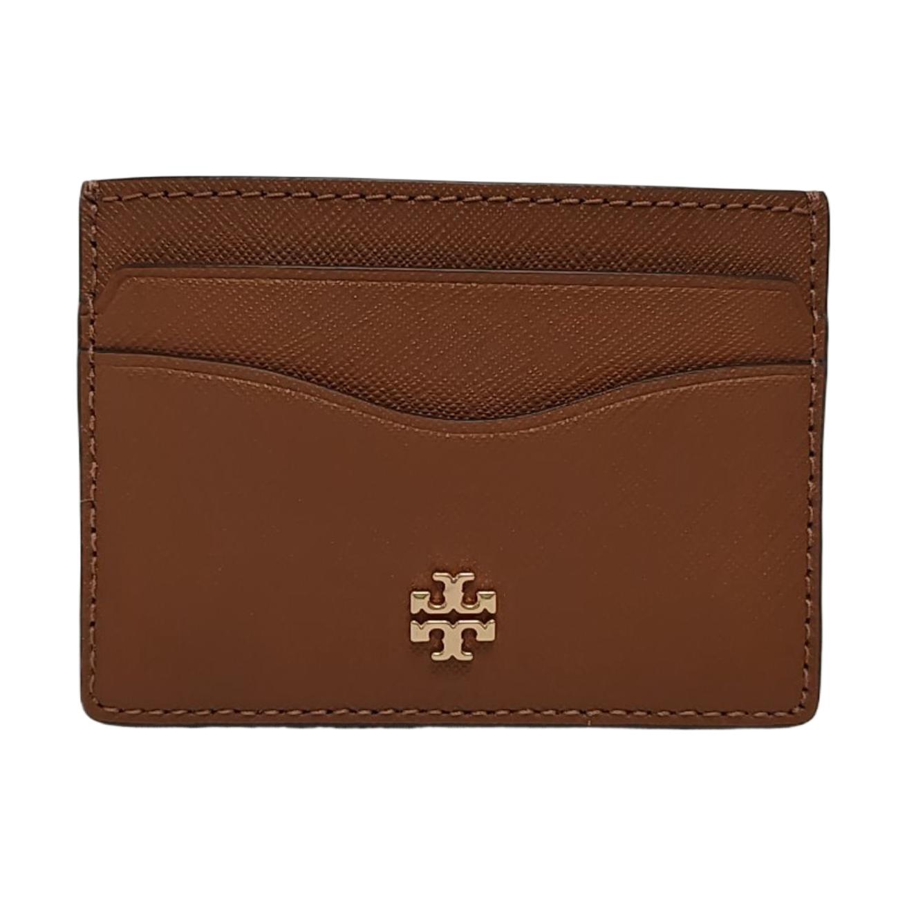 [Pre-Owned] Brown Leather Card Holder - Unused #1QLQWUC ONE SIZE