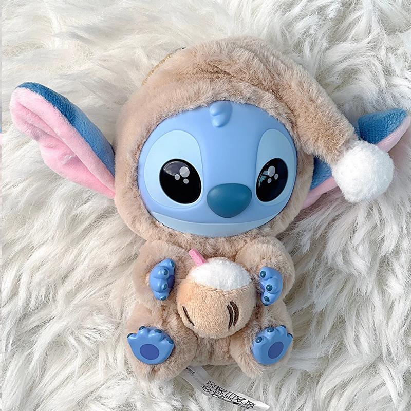 

Новий Miniso Disney Stitch Серія Eat, Sleep Вініловий Сліпий Бокс Підвіска Мила Лялька Містері Бокс Іграшка Плюшева Лялька Подарунок на Свято 11CM