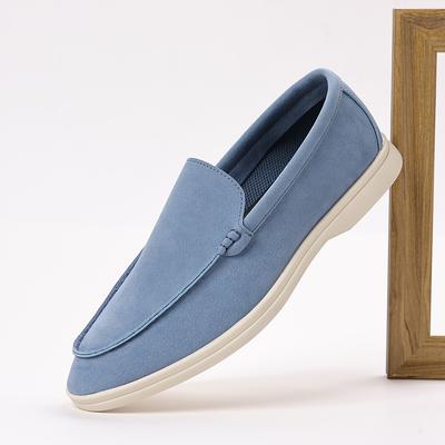 Mode 2025 Neue Slip-On Fahr-Mokassins Herren Leichte Laufschuhe Business Freizeit Schuhwerk Herren Wildleder Loafer Freizeitschuhe