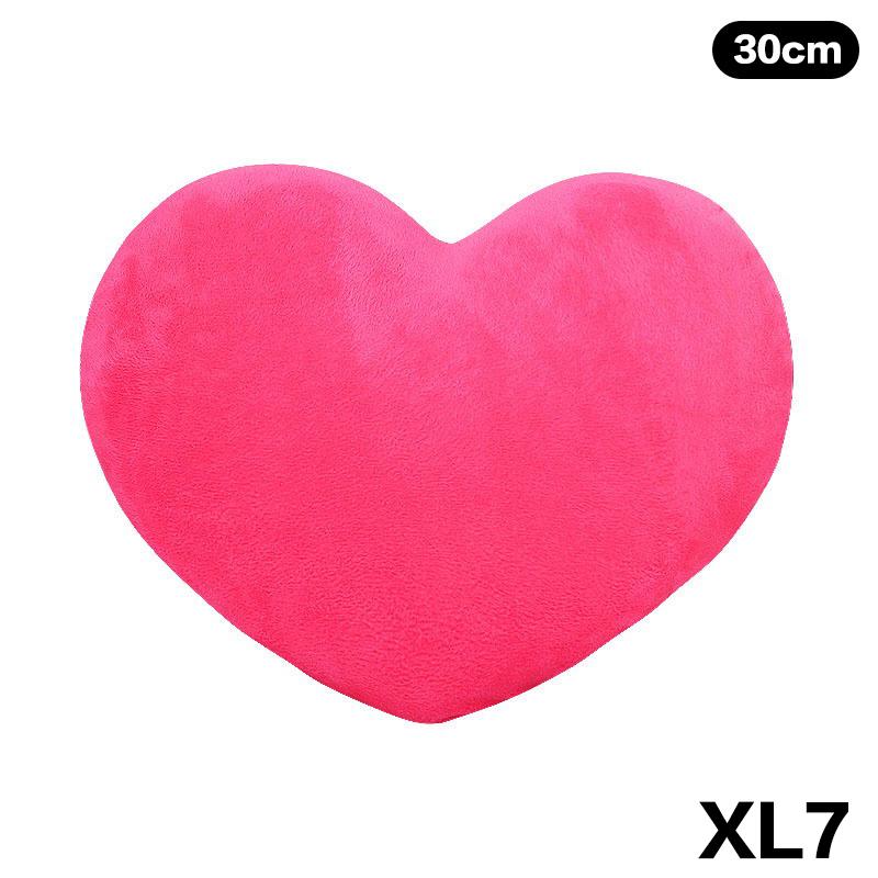 Cute Heart Shaped Plush Pillow Soft Sleeping Pillow Living Room Decor Valentine's Day Gifts Comfortable Love Pillow Sofa Cushion