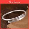 Handcrafted Traditional Silver-inspired Cloud Design Bangle Spring Collection 2023
