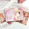 Anime Girl Art Sticker Book Pastel Colors Scrapbook Stickers Decorative Stickers  Phone Case DIY