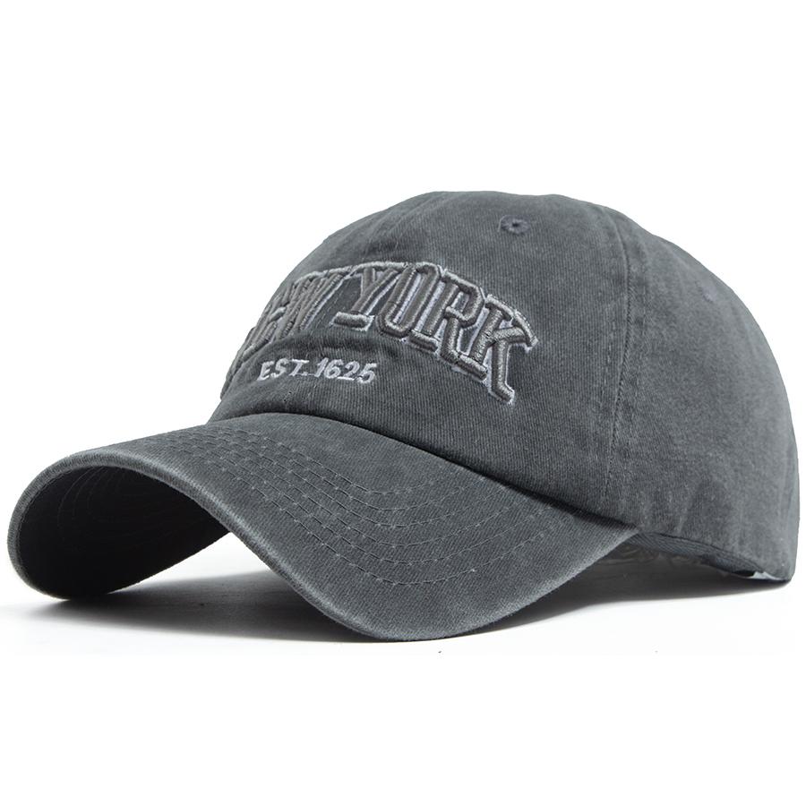 Vintage NEW YORK Embroidery Baseball Cap Men Sun Hat Soft Top Women Snapback Visor Caps For Summer Casual Daily Wear 10 Colors