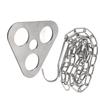 Outdoor Camping Tripod Pot Hanger Picnic Fire Stand Stainless Steel Tripod Hook Camping Supplies