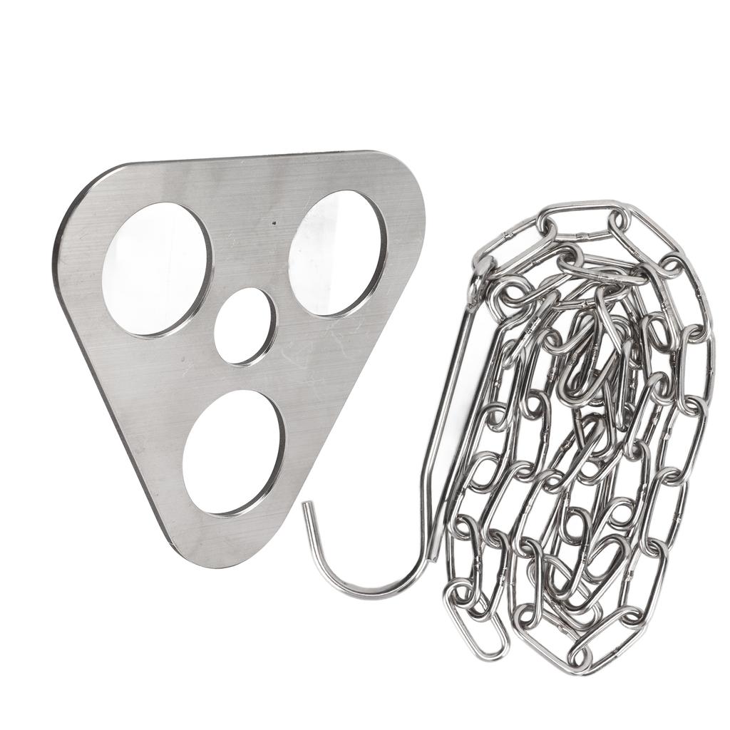 Outdoor Camping Tripod Pot Hanger Picnic Fire Stand Stainless Steel Tripod Hook Camping Supplies